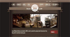 Desktop Screenshot of langsbakery.com