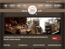 Tablet Screenshot of langsbakery.com